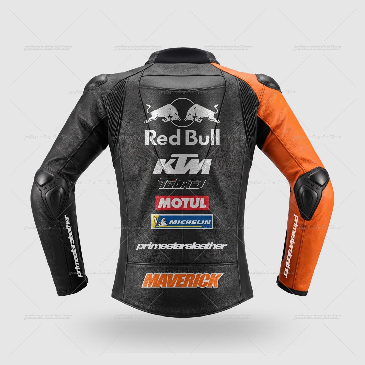 Maverick Vinales Winter Test KTM Leather Jacket