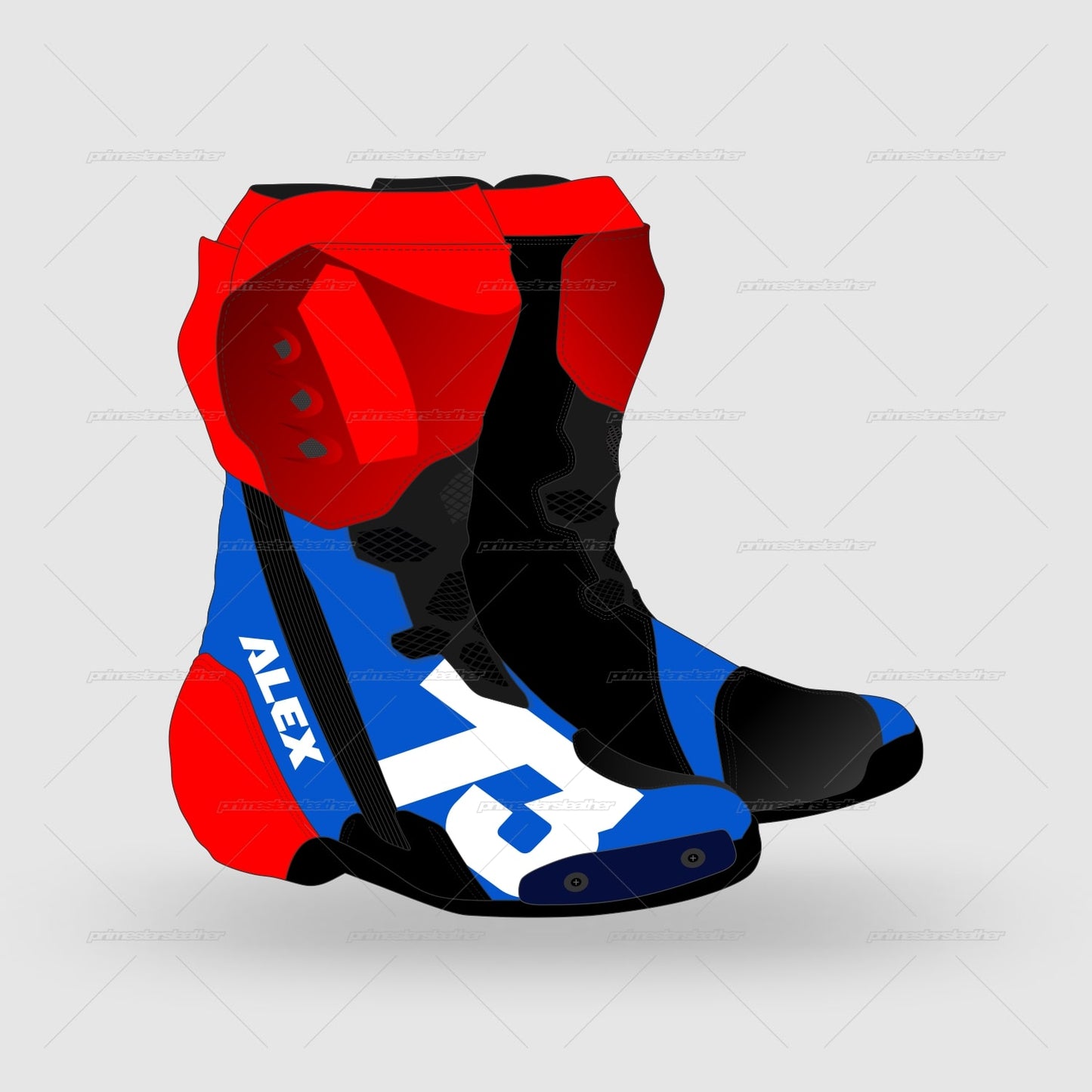 Alex Márquez Ducati Gresini Racing MotoGP 2024 Race Boots