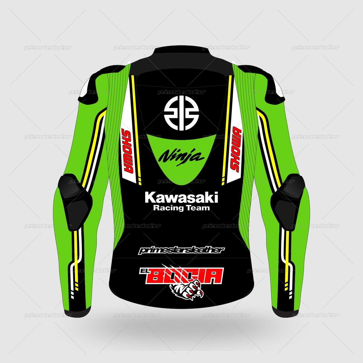 Alex Bassani Kawasaki WSBK 2024 Motorcycle Race Jacket