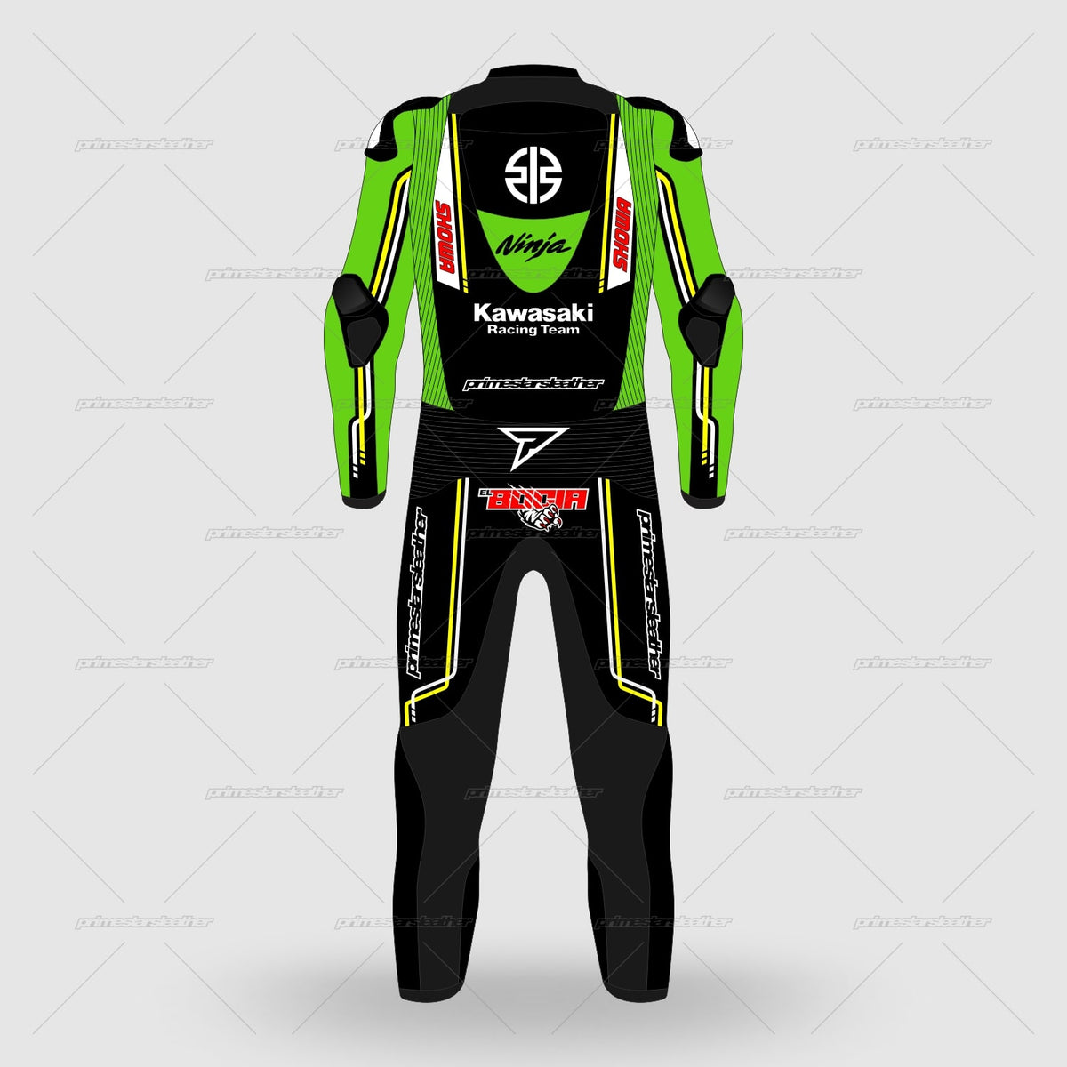 Alex Bassani Kawasaki WSBK 2024 Motorcycle Race Suit