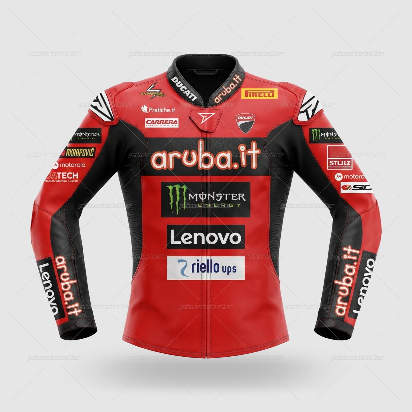 Alvaro Bautista Ducati SBK 2025 Race Jacket