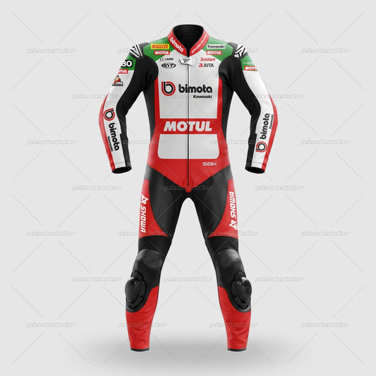 Axel Bassani 2026 Bimoto Kawasaki Race Suit