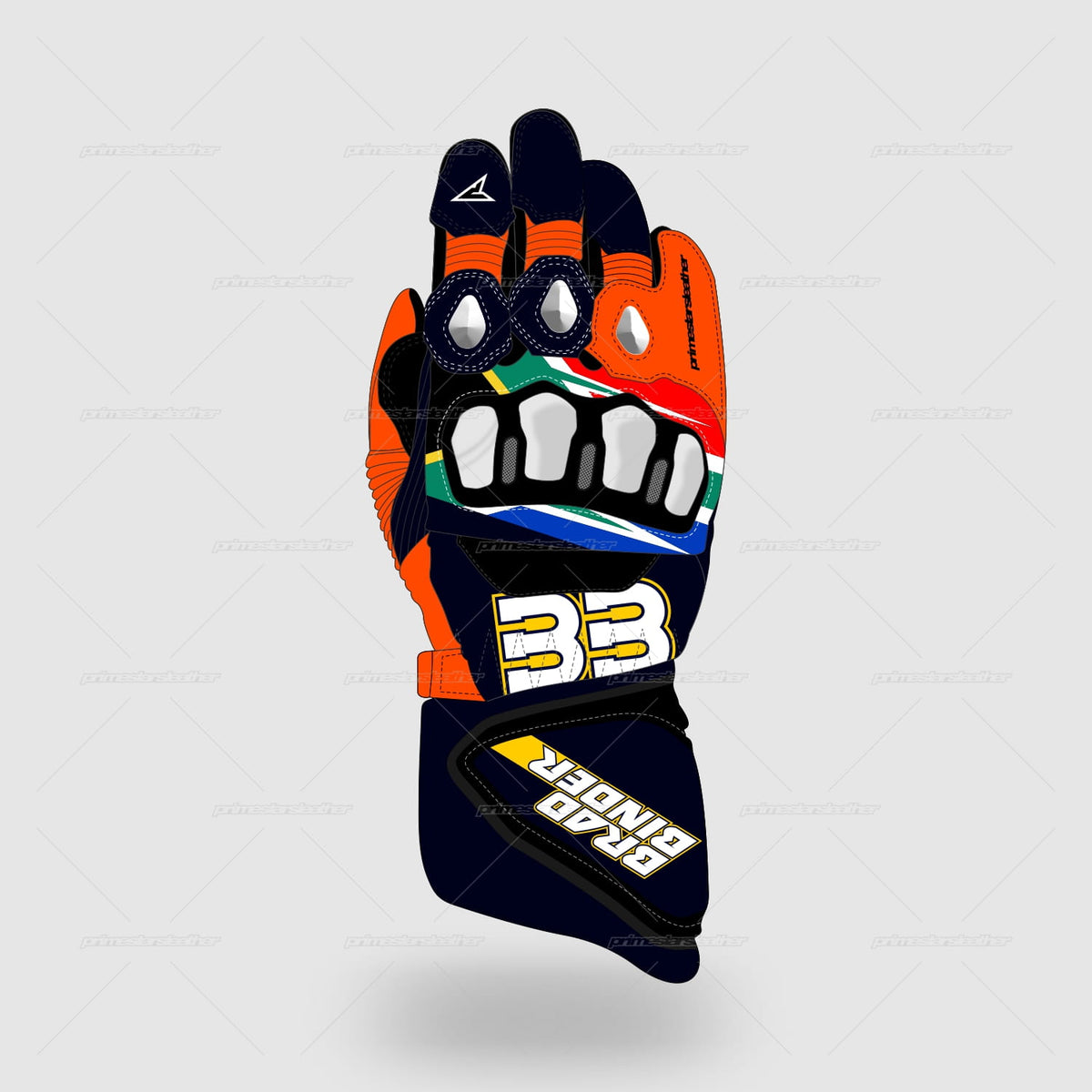 Brad Binder KTM Red Bull MotoGP 2024 Race Gloves