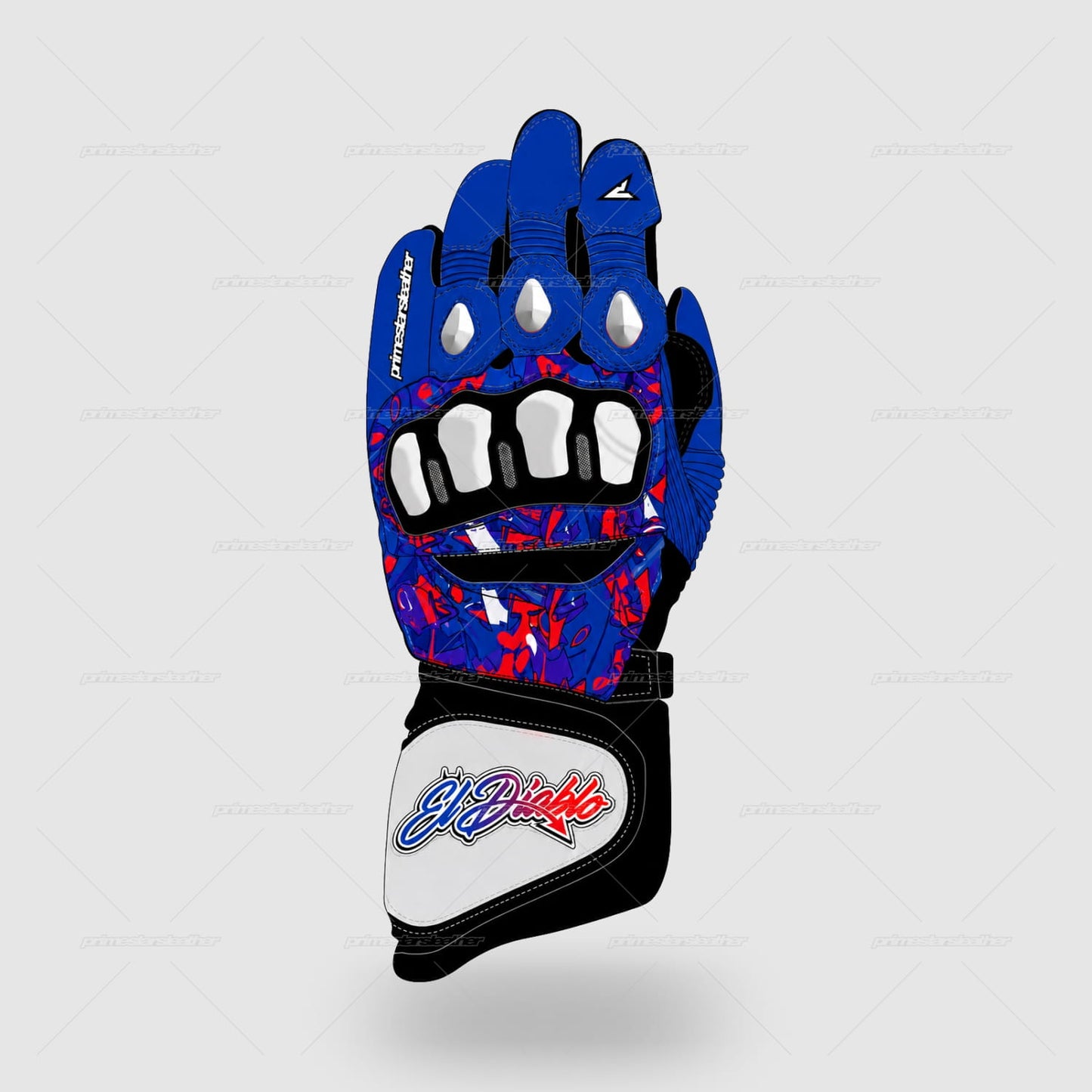 Fabio Quartararo Le Mans 2025 Race Gloves