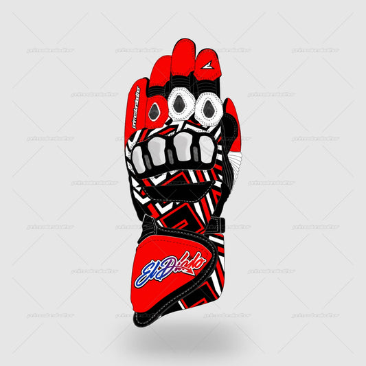 Fabio Quartararo Yamaha 2026 Race Gloves