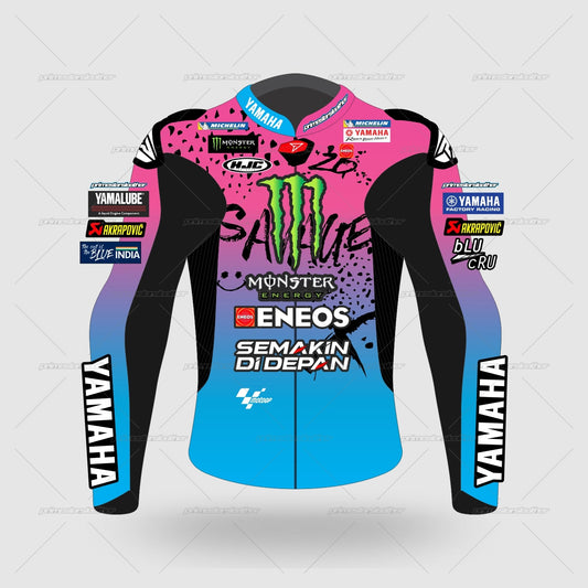 Fabio Quartararo Yamaha French GP 2024 Motorbike Race Jacket