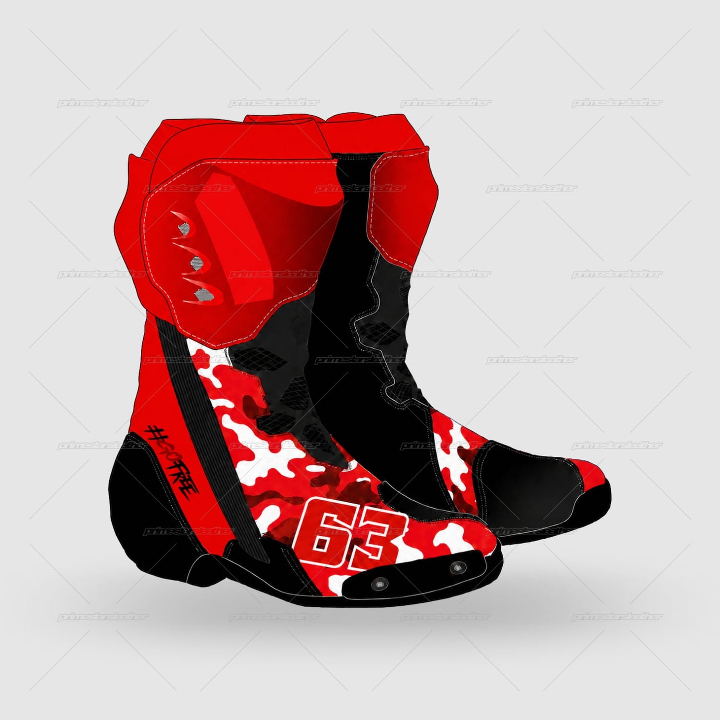 Francesco Bagnaia Ducati 2026 Race Boots