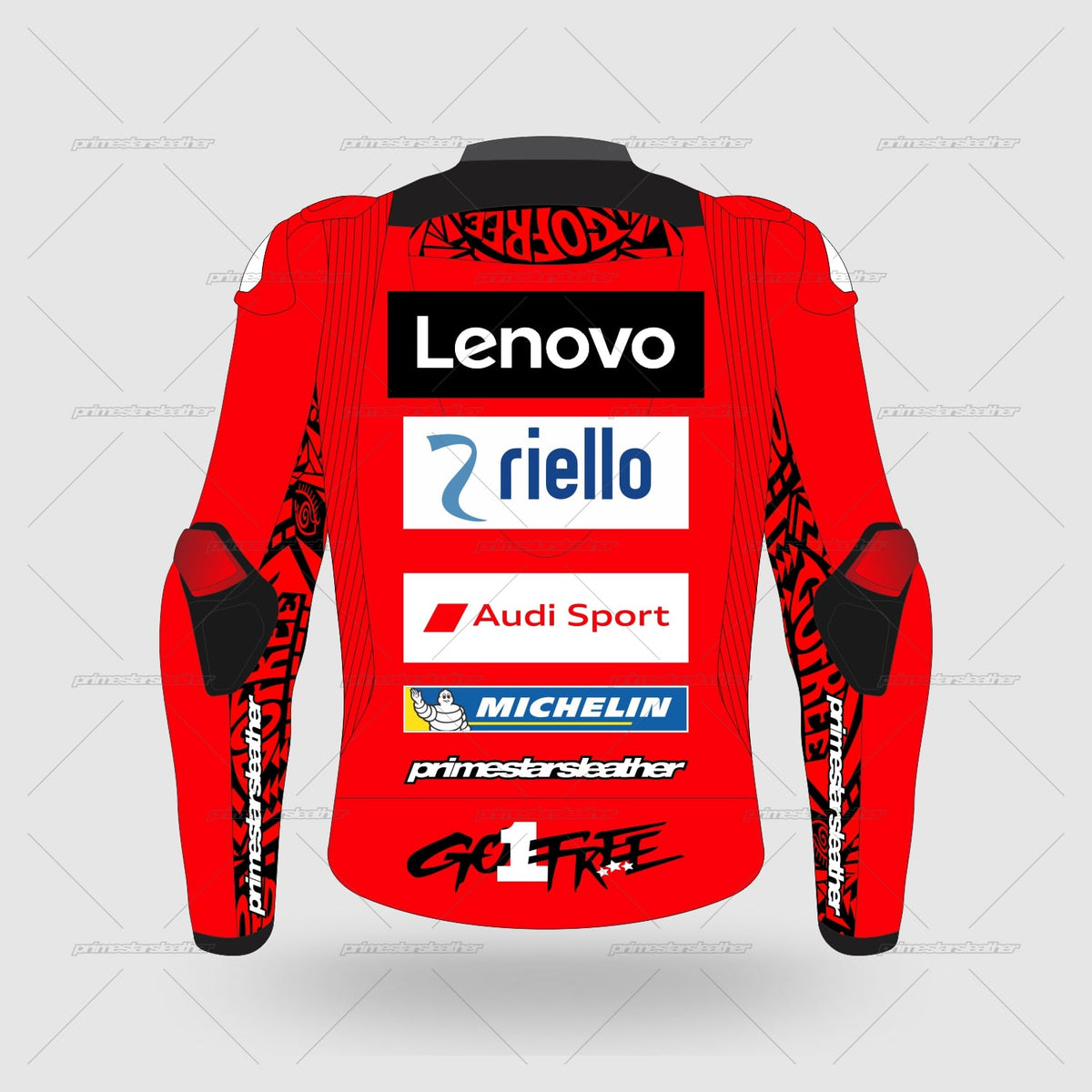 Francesco Bagnaia Ducati Lenovo MotoGP 2024 Race Jacket