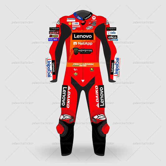 Francesco Bagnaia Ducati Lenovo MotoGP 2024 Race Suit