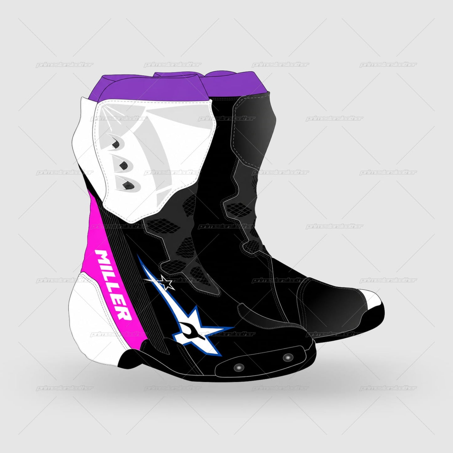 Jack Miller 2026 Leather Race Boots