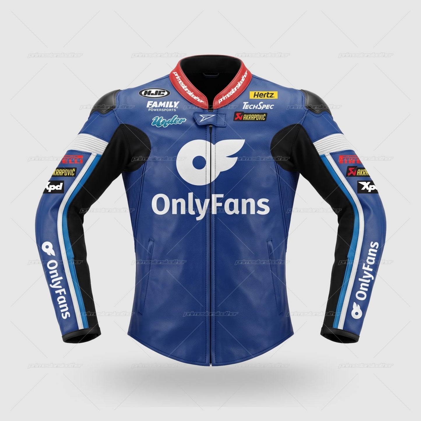 Joe Roberts Only Fans Moto2 Leather Race Jacket
