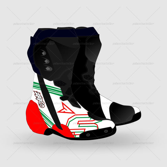 Johann Zarco MotoGP 2024 Motorcycle Race Boots