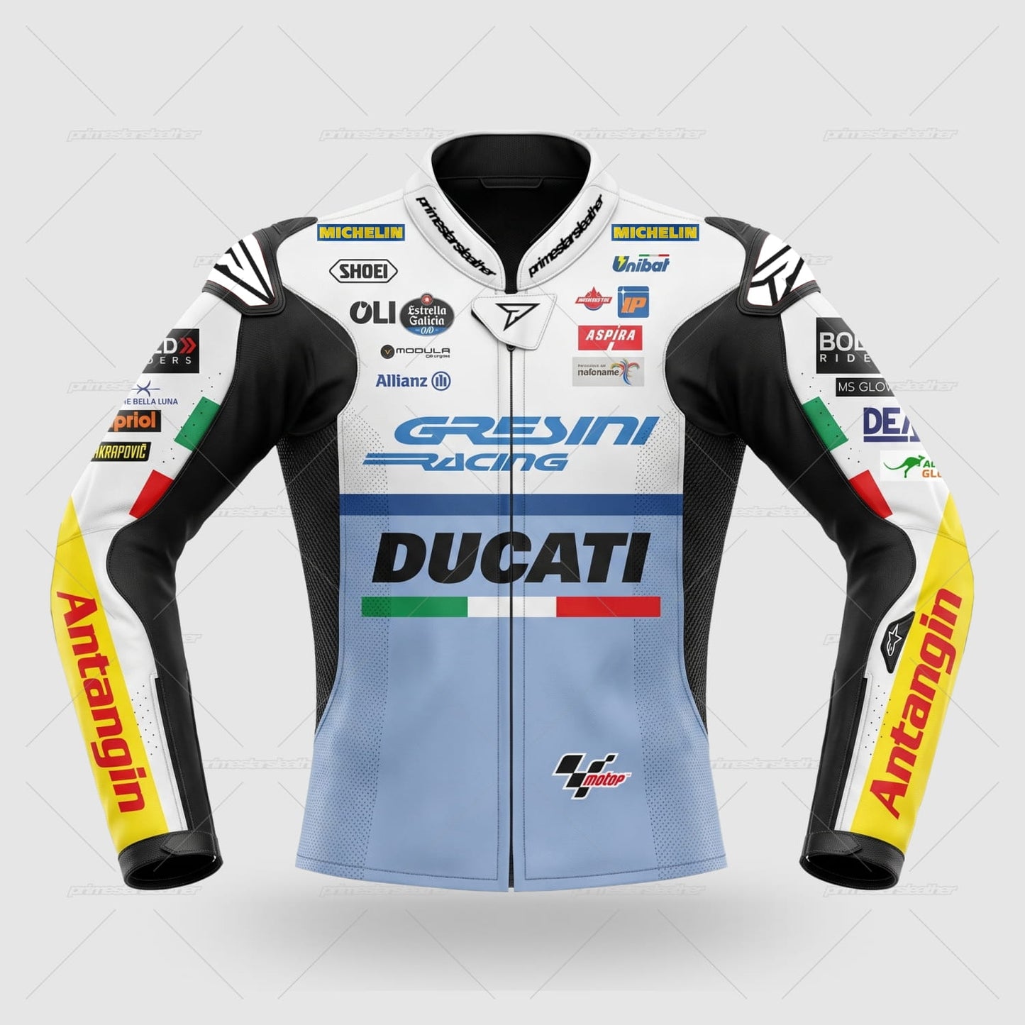 Marc Marquez Ducati Leather Jacket MotoGP75