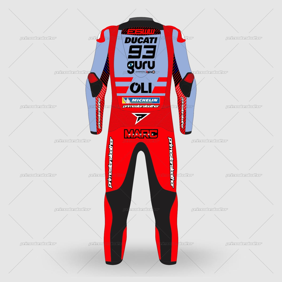 Marc Márquez Ducati Gresini Racing MotoGP 2024 Race Suit