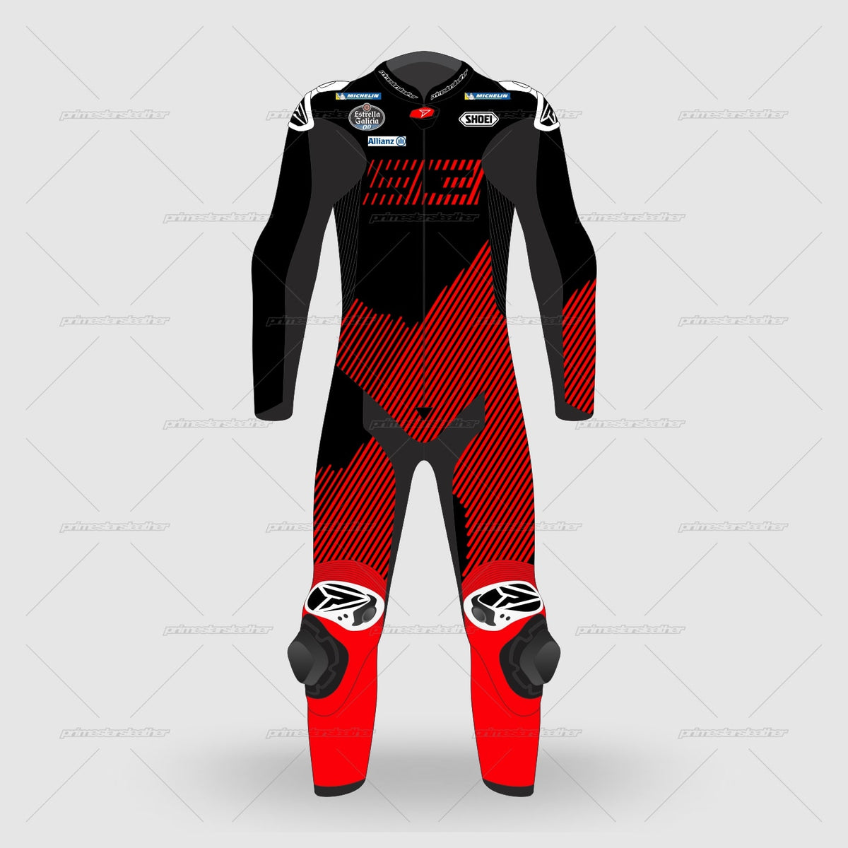 Marc Márquez Ducati Winter Test MotoGP 2024 Race Suit