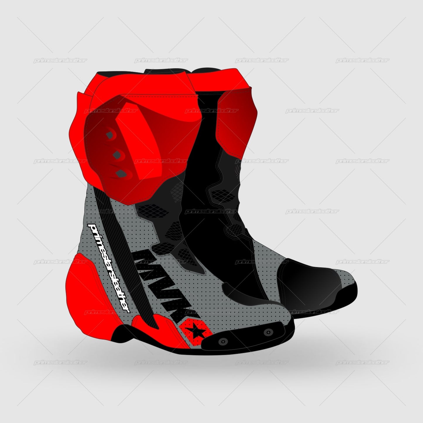 Maverick Viñales Mach1 Supertech R1 MotoGP 2024 Race Boots