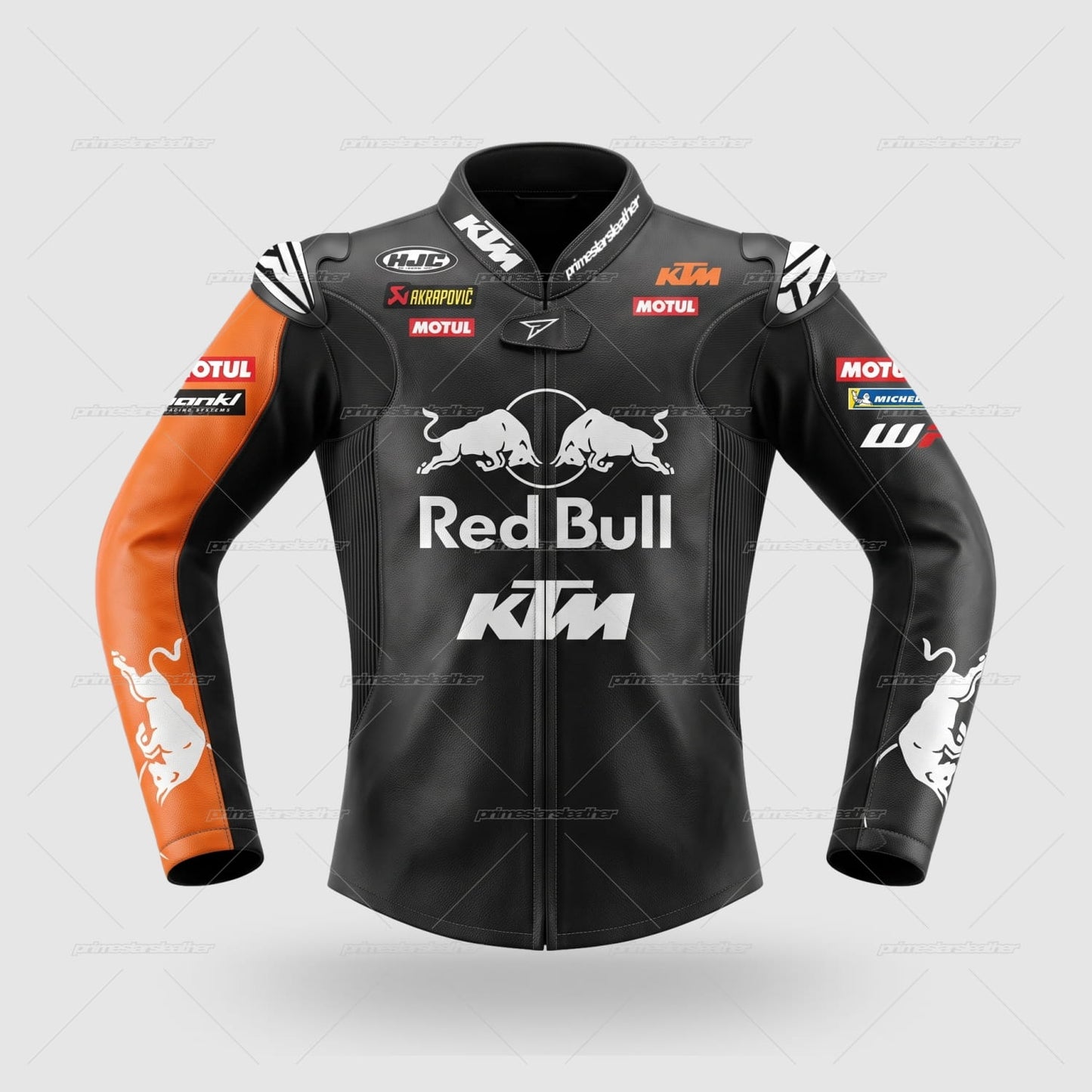 Maverick Vinales Winter Test KTM Leather Jacket