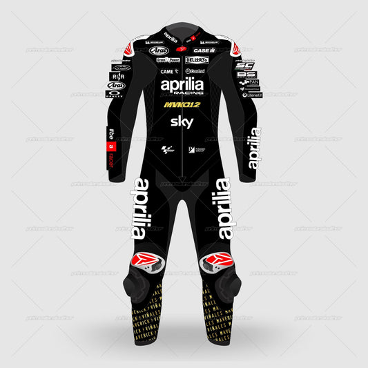 Maverick Viñales Aprilia Winter Test MotoGP 2024 Motorcycle Race Suit