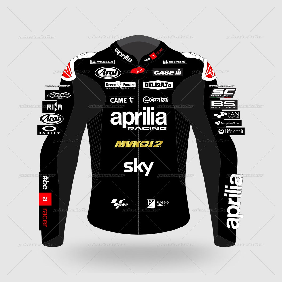 Maverick Viñales Aprilia Winter Test MotoGP 2024 Race Jacket