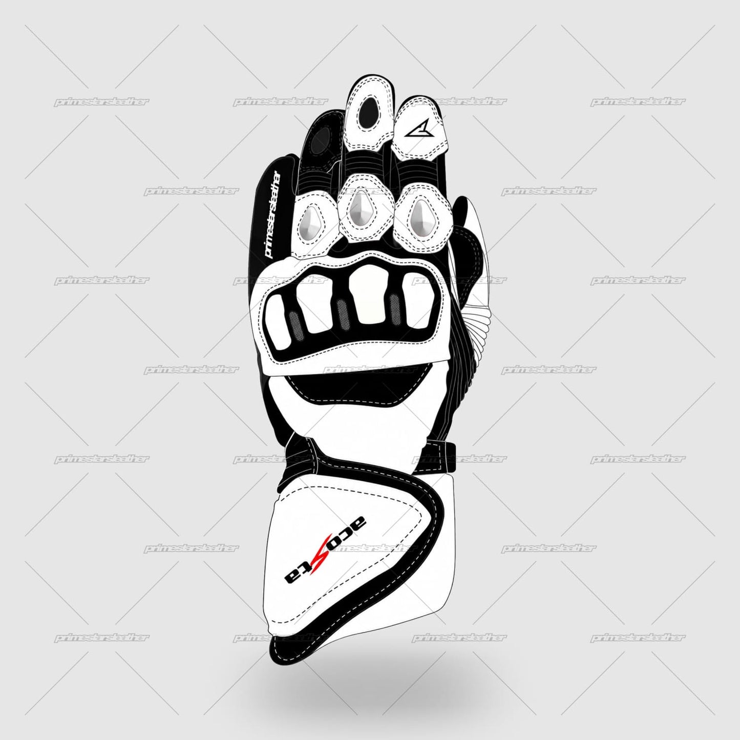 Pedro Acosta KTM 2026 Leather Gloves