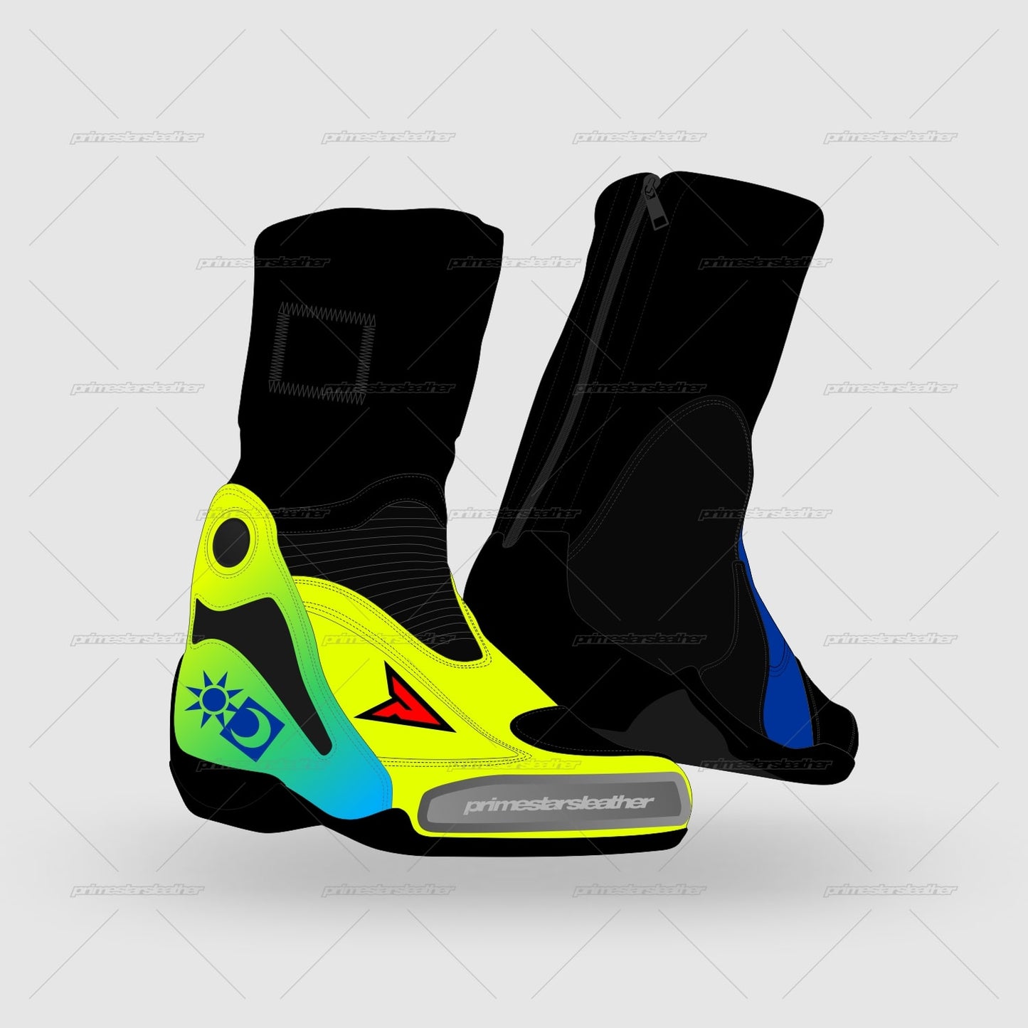 Valentino Rossi Grazie MotoGP 2021 Race Boots