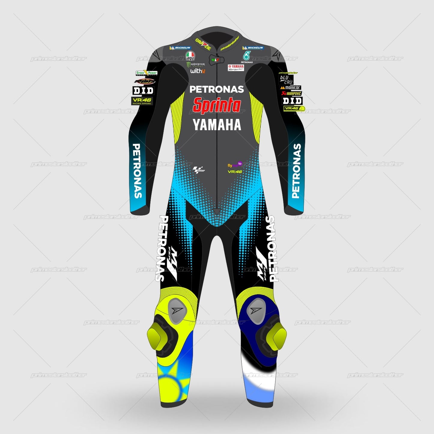 Valentino Rossi Grazie Vale MotoGP 2021 Race Suit